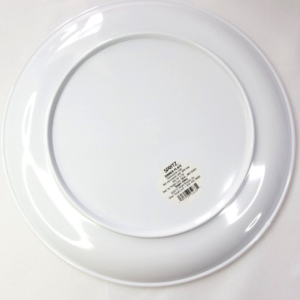 Easter-Themed Bunny Melamine Dinner Plates 10" Set Of 3 By Spritz - Picture 7 of 12
